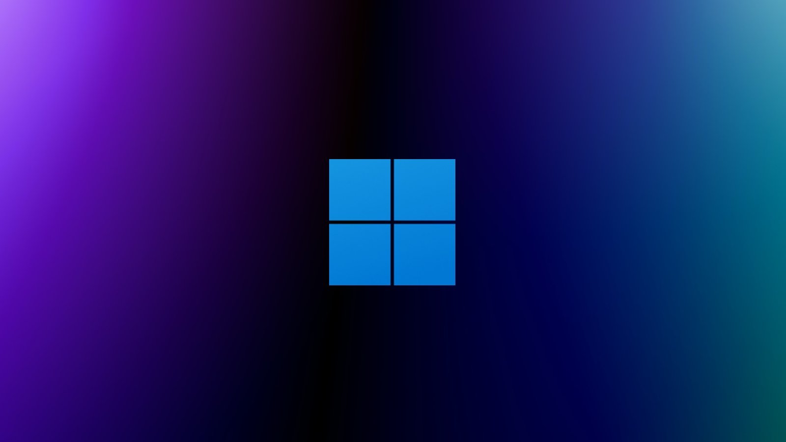 Logo Windows 11 sfondo sfumato, 1600x900 900p, Desktop