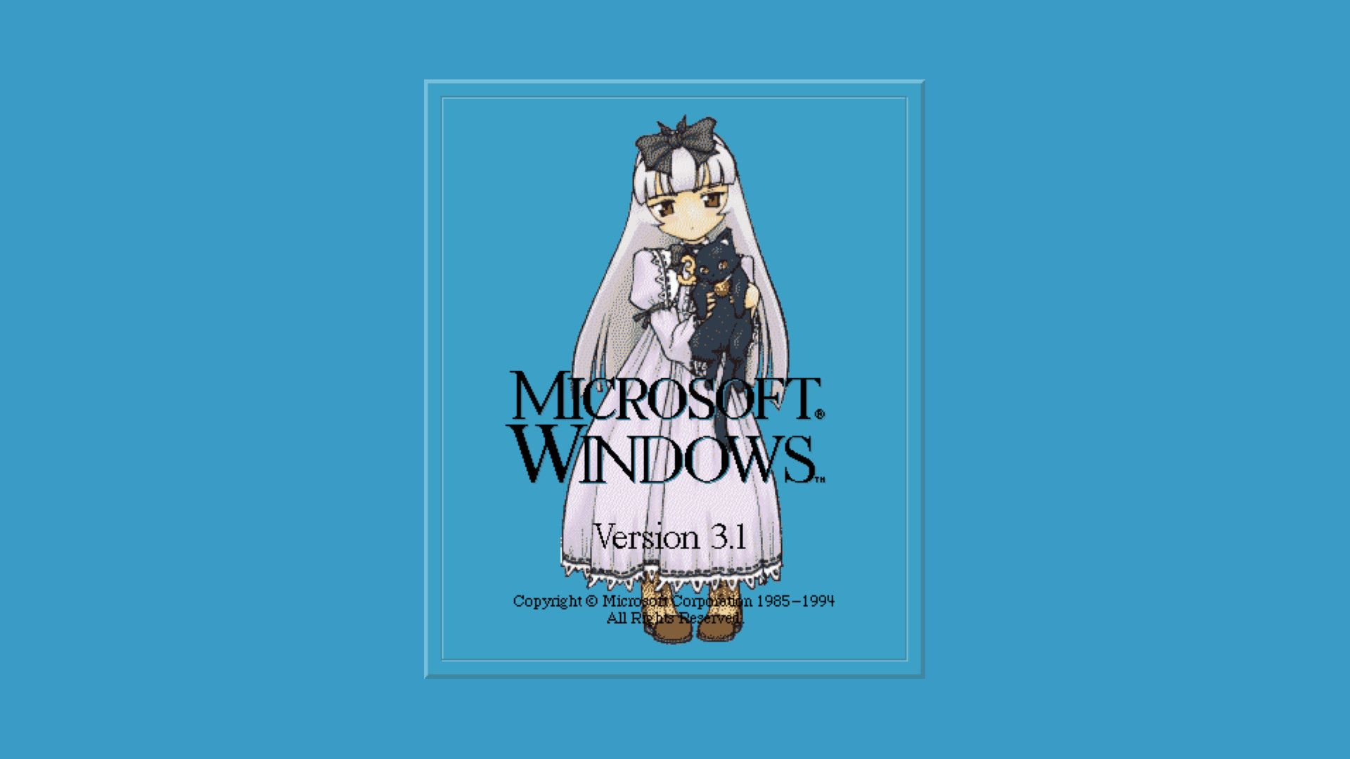 Logo Windows 95 con testo Windows 10, 1920x1200 WUXGA, Desktop