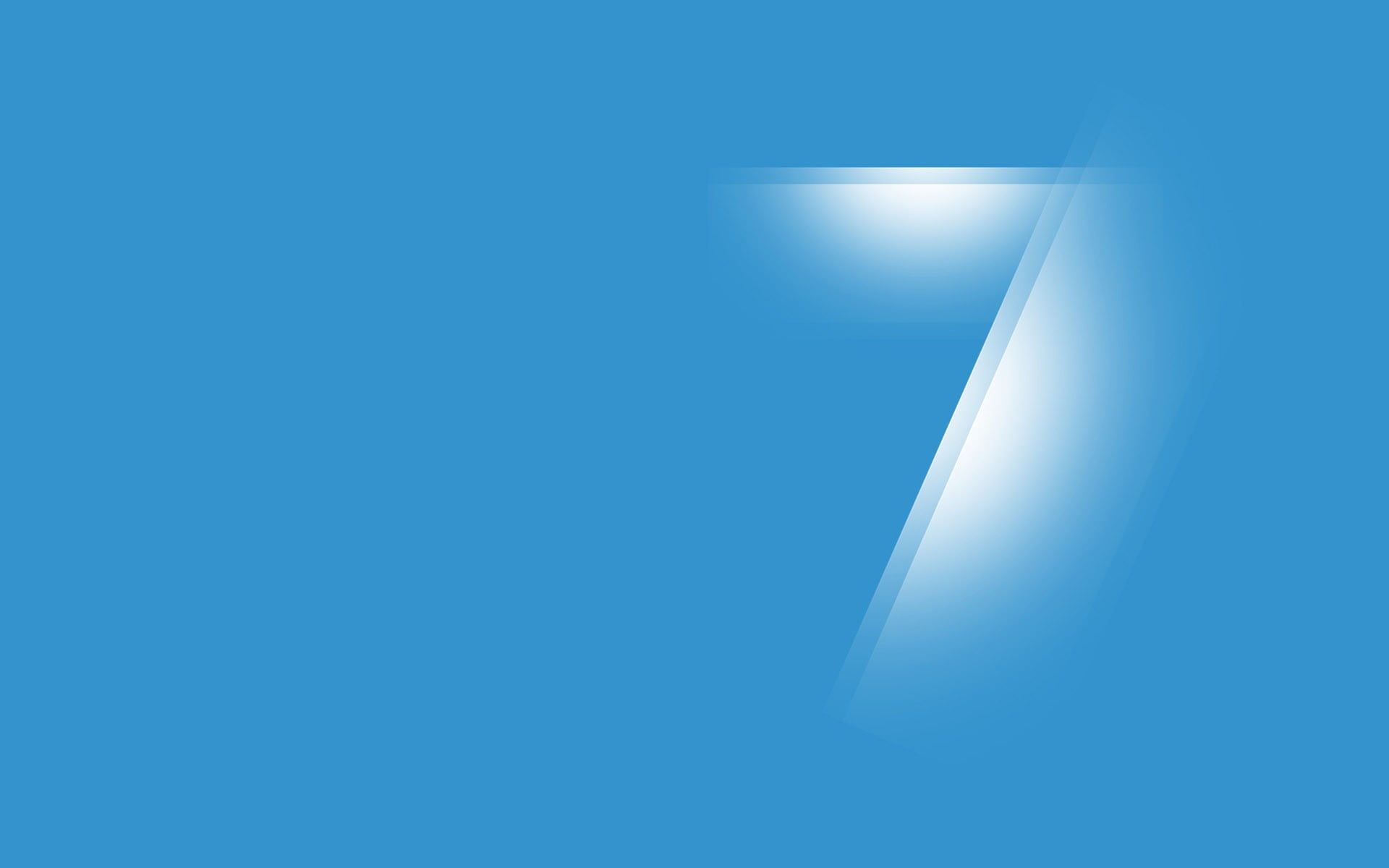 Numero 7 luminoso blu, 1920x1200 WUXGA, PC Desktop