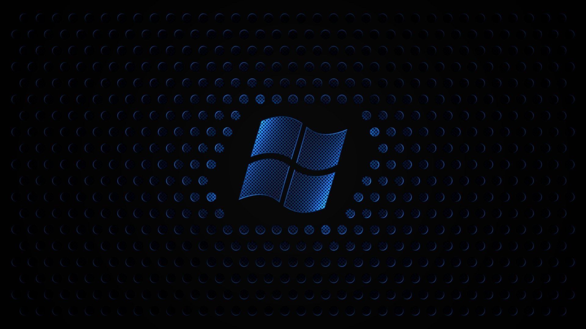 Logo Windows blu scuro, 1920x1080 1080p, Desktop
