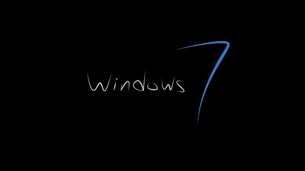 Logo Windows nero stilizzato, 3840x2160 UHD, Monitor Gaming