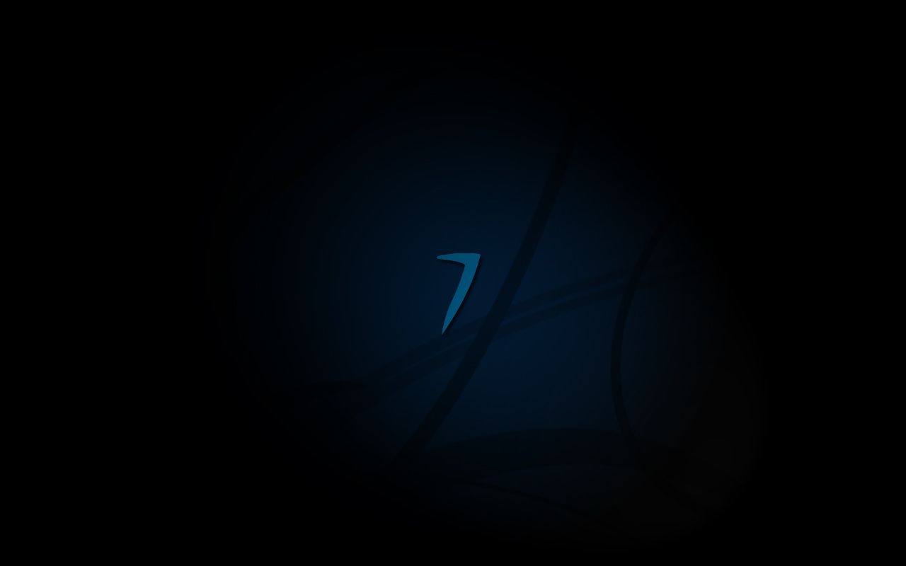 Logo Windows Seven blu, 1600x1200 HD, PC