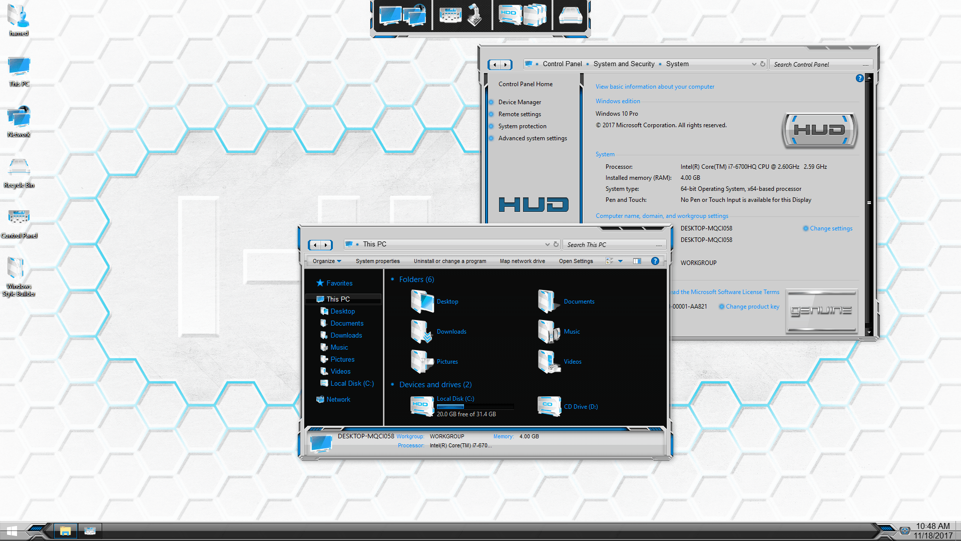 Logo Windows blu scuro, 2880x1800 2K+, PC Desktop