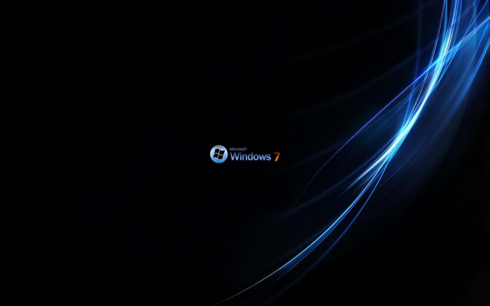 Logo Windows 7 Ultimate scuro, 1920x1080 Full HD, PC Desktop