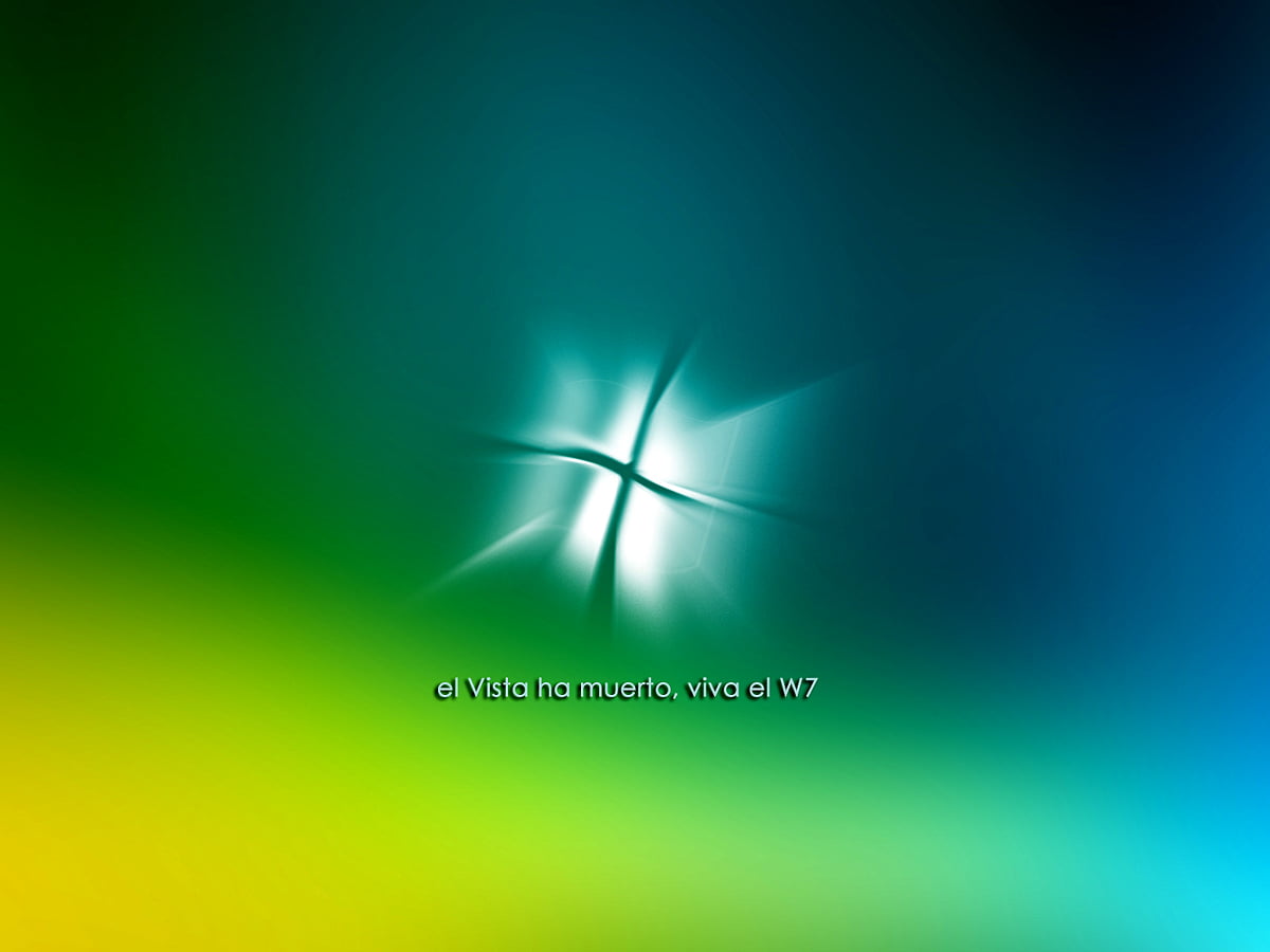 Logo Windows 7 Professional blu, 1440x900 720p, Monitor Gaming