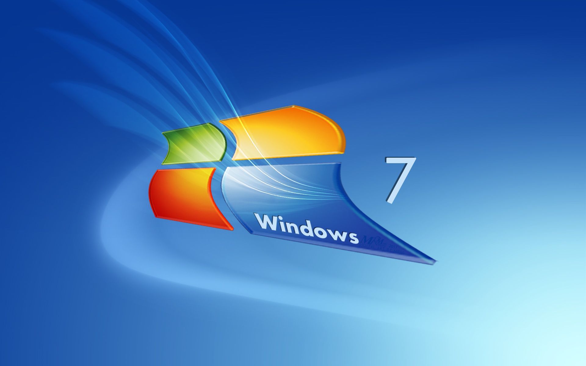Logo Windows blu astratto, 1862x1047 HD Ready, Monitor Gaming
