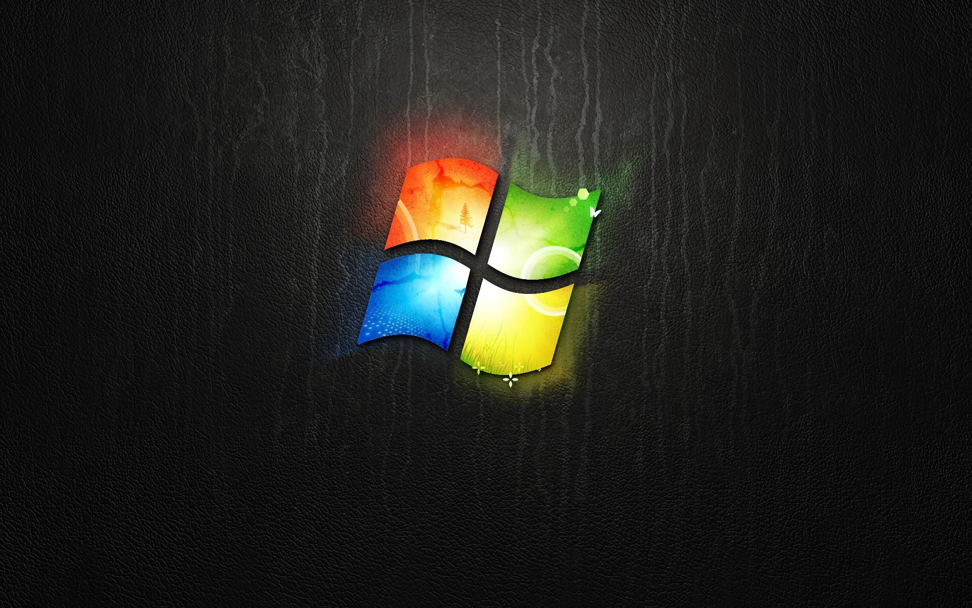 Logo Windows 7 blu, 1920x1080 Full HD, PC Desktop