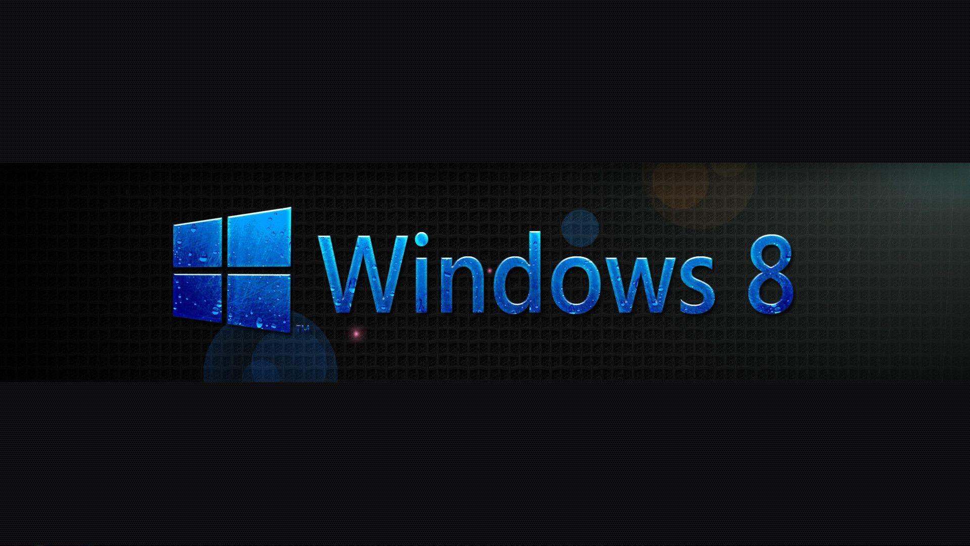 Logo Windows 8.1 nero rosso, 1920x1200 Full HD+, PC