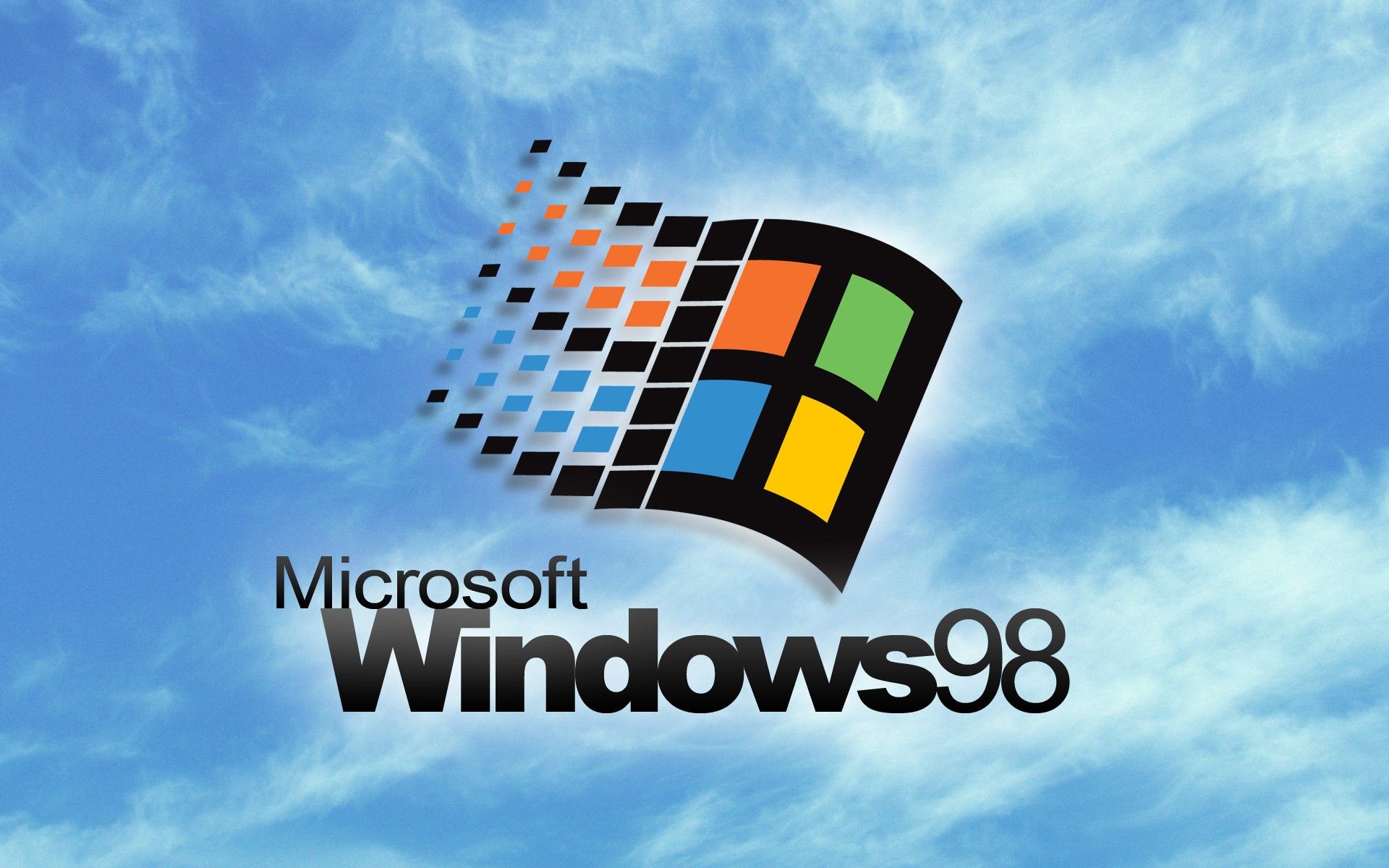 Desktop icone Windows 95, 1440x2560 Verticale, Mobile