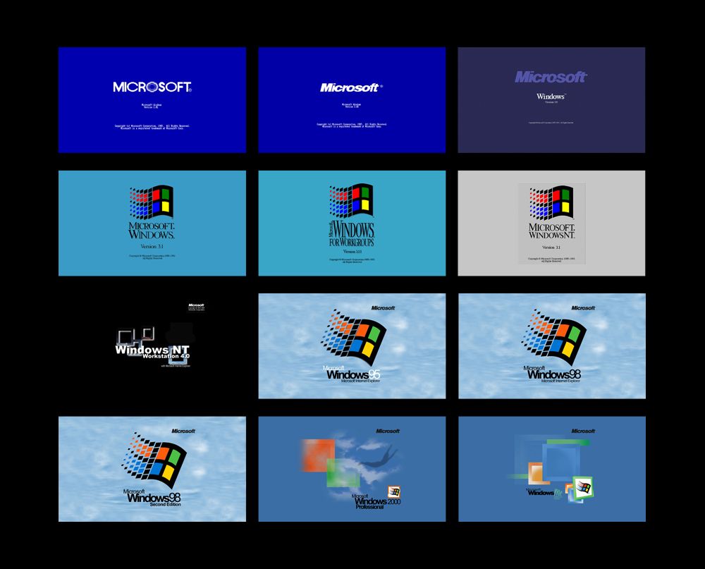 Logo Windows 95 sfocato, 1920x1200 WUXGA, PC