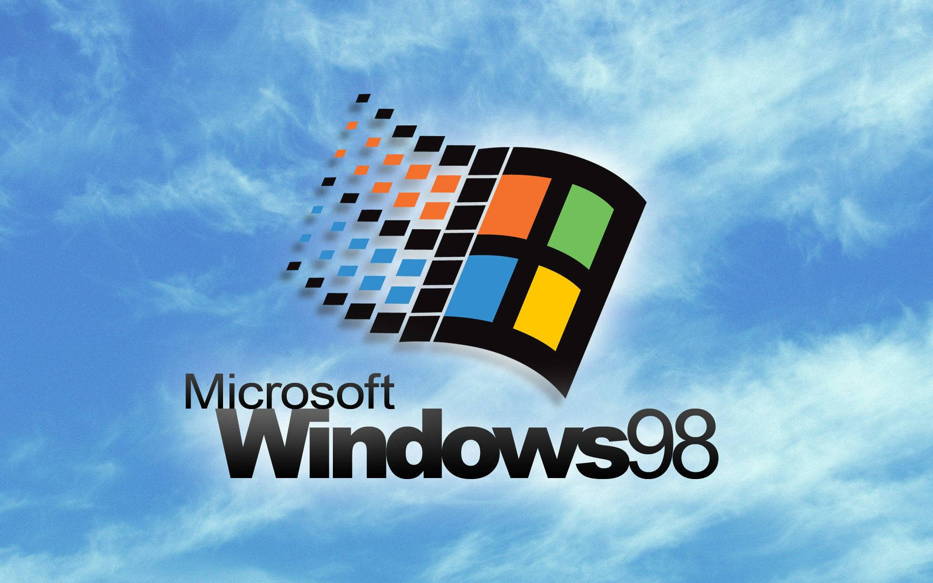 Logo Windows 95 sfocato, 1920x1200 Full HD+ WUXGA, Desktop