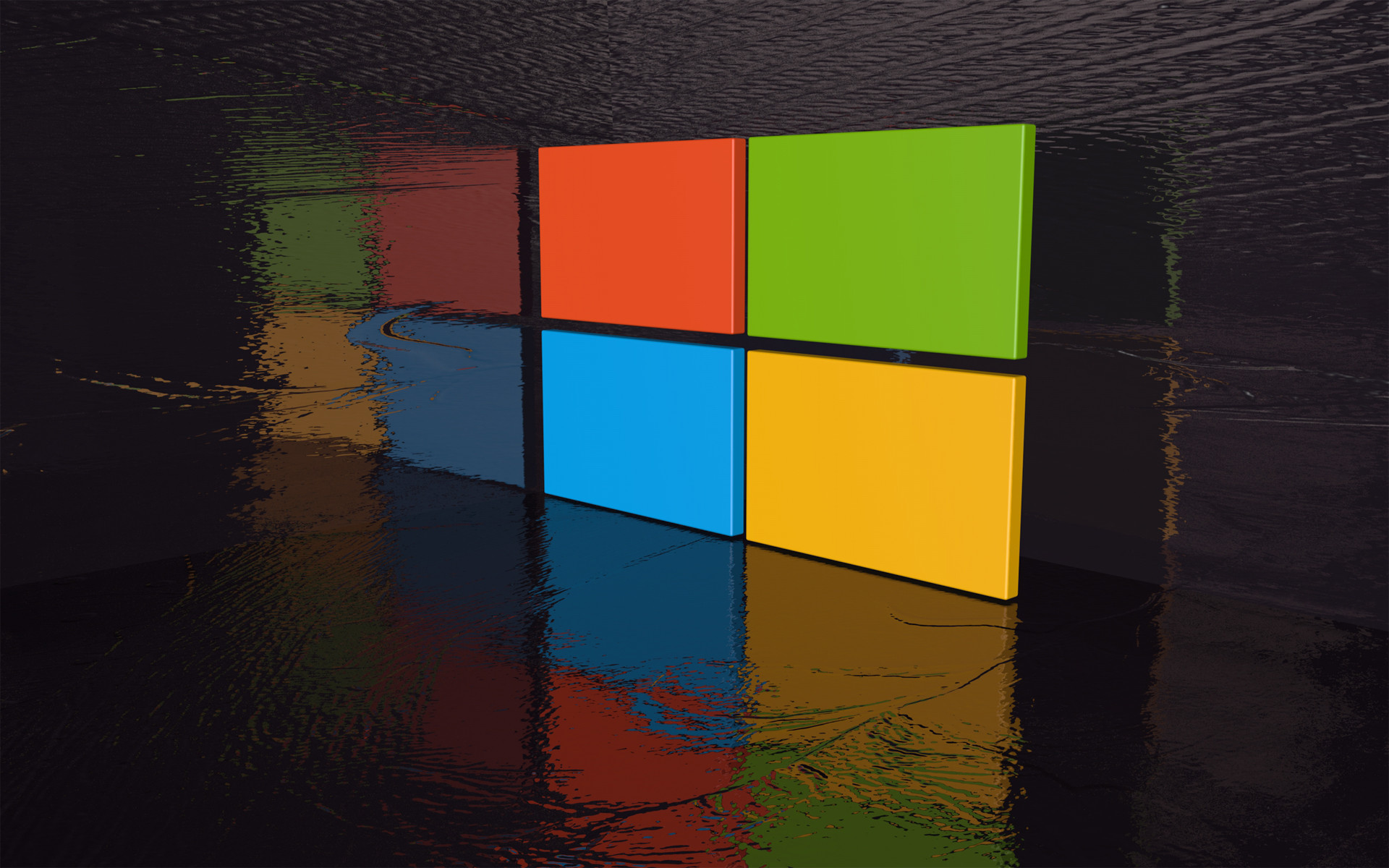 Logo Windows 3D colorato, 1920x1200 WUXGA, Monitor Gaming