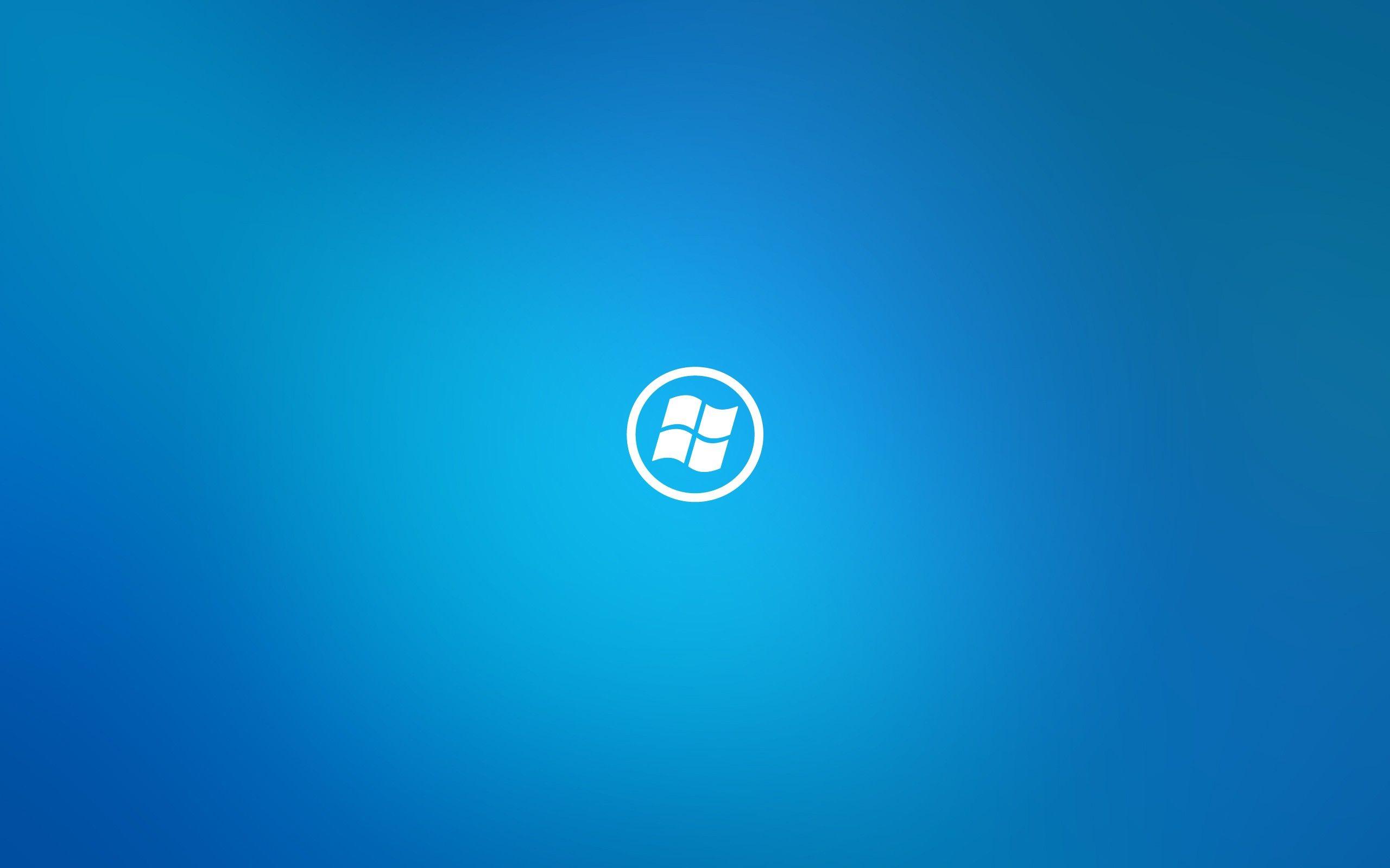 Logo Windows blu sfumato, 2560x1600 WQXGA, PC