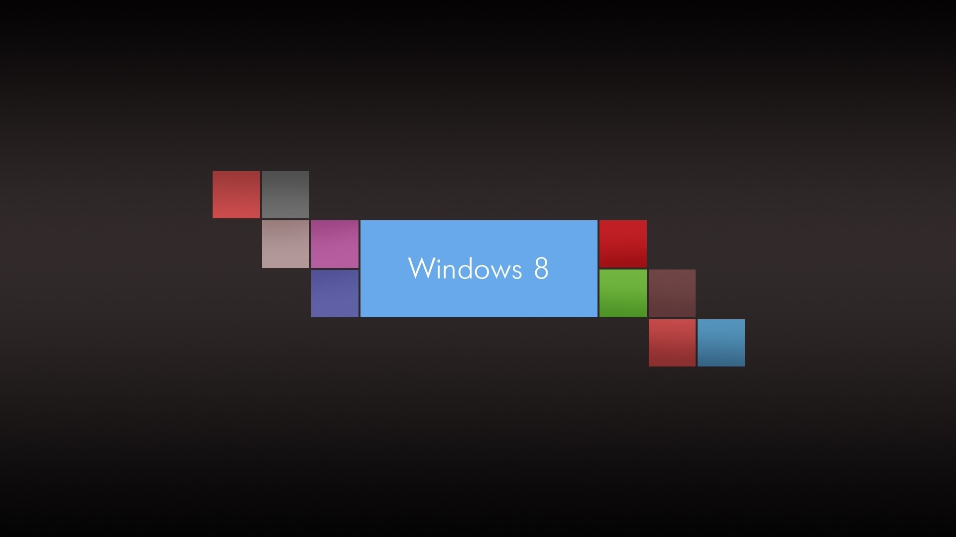 Logo Windows 8 quadrati colorati, 1920x1080 1080p, PC Desktop
