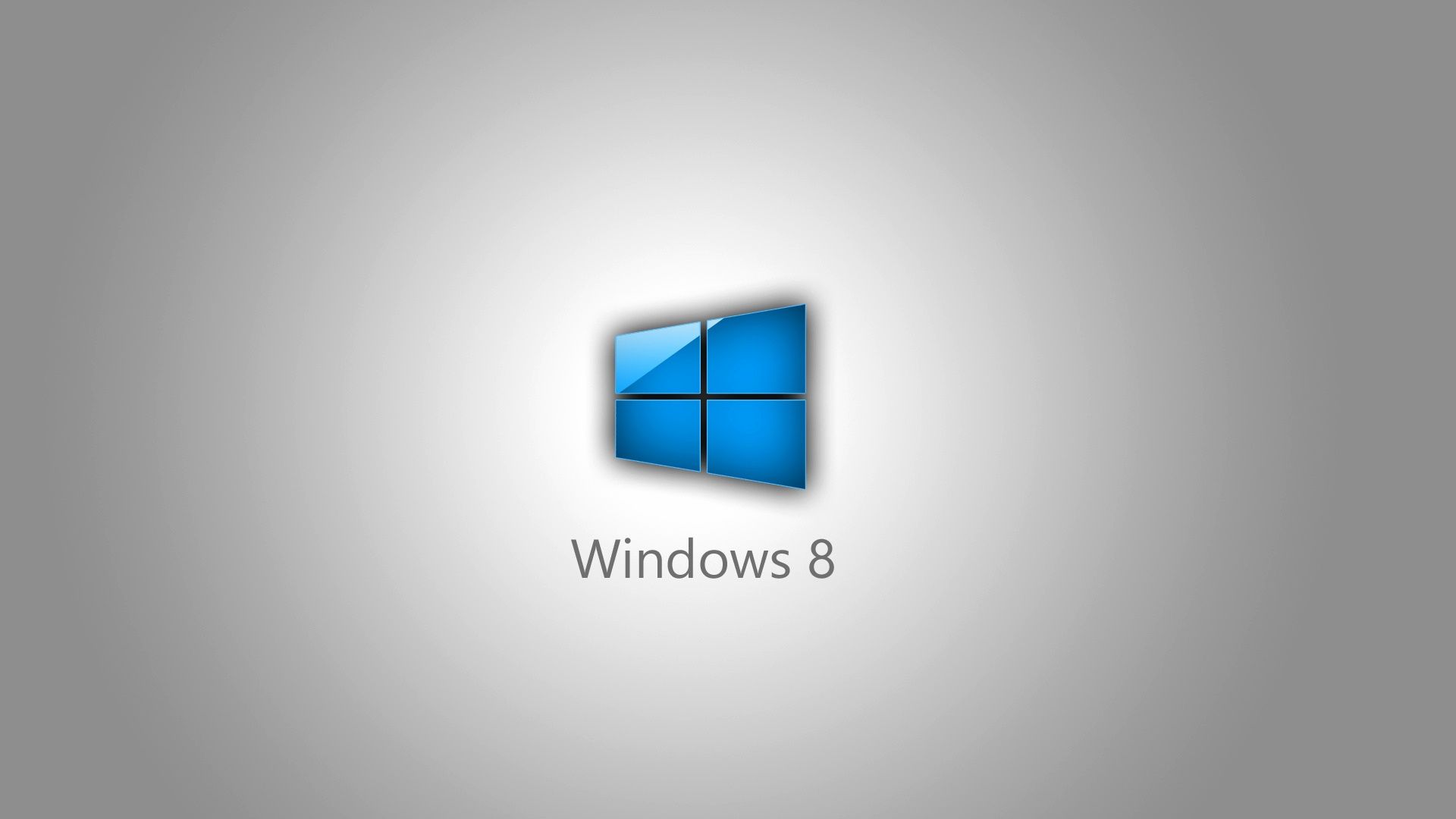 Logo Windows 8 blu, 1920x1080 Full HD 1080p, PC