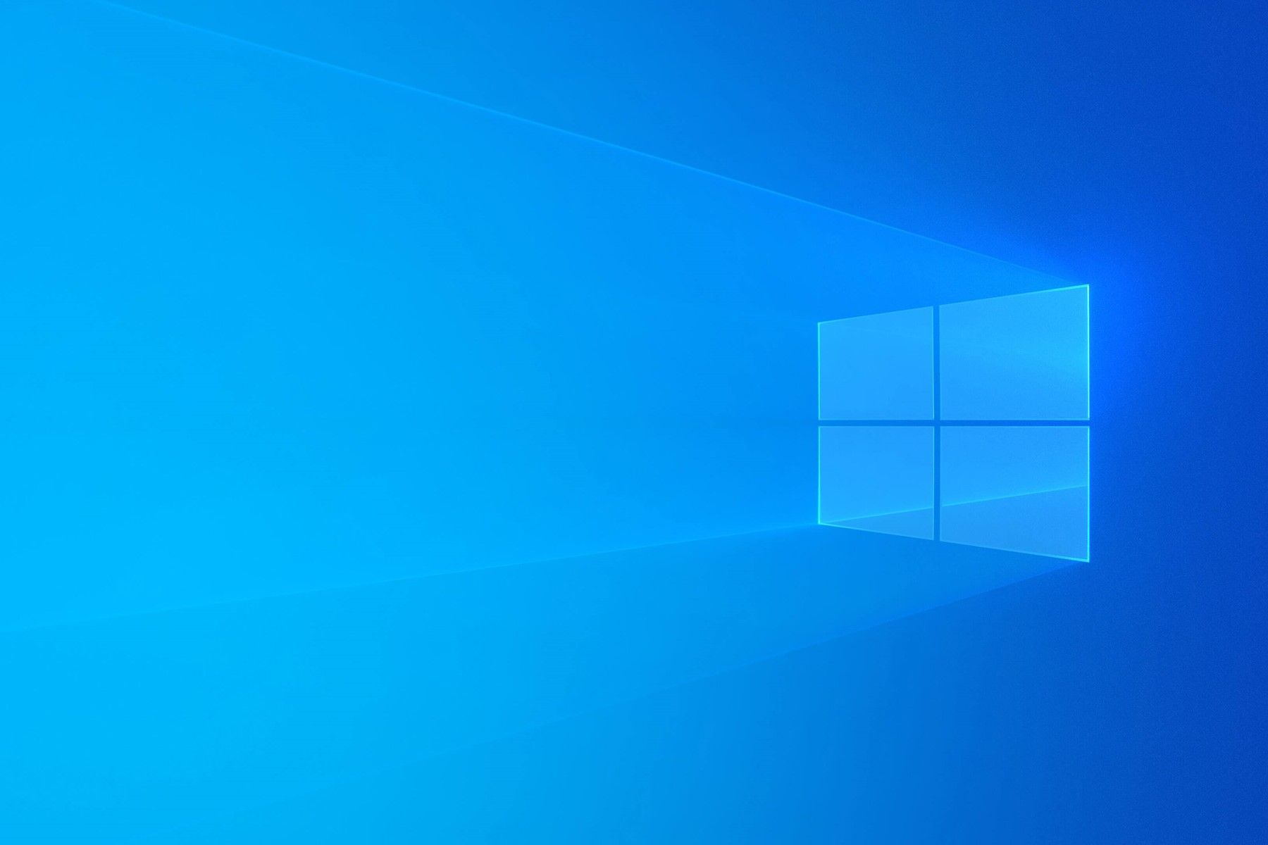 Logo Windows blu astratto, 1800x1200 HD Ready, Monitor Gaming