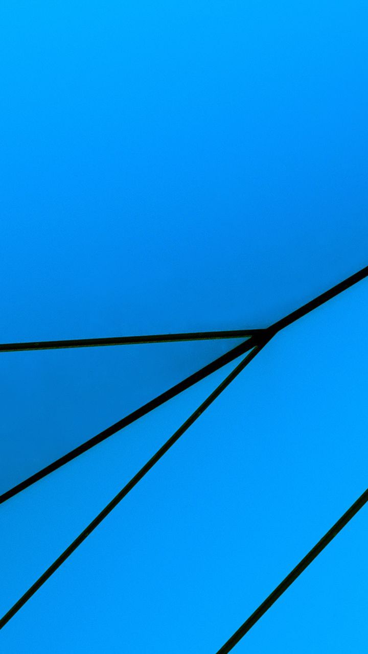 Linee geometriche blu astratte, 720x1280 Full HD Verticale, Smartphone