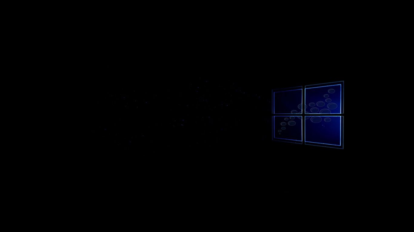 Logo Windows XP nero, 1440x900 HD, PC Desktop