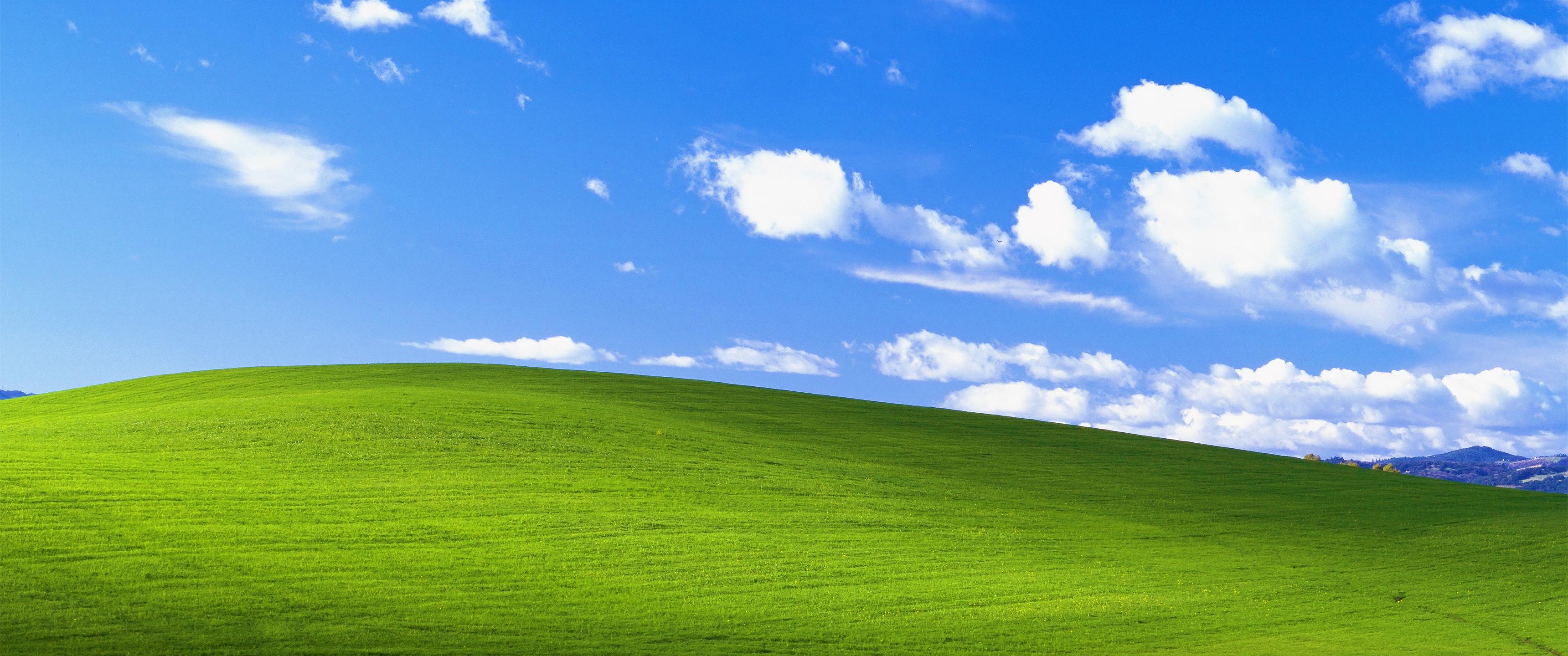 Collina verde Windows XP Bliss, sistema operativo Microsoft, 1920x1080 Full HD, Monitor Gaming