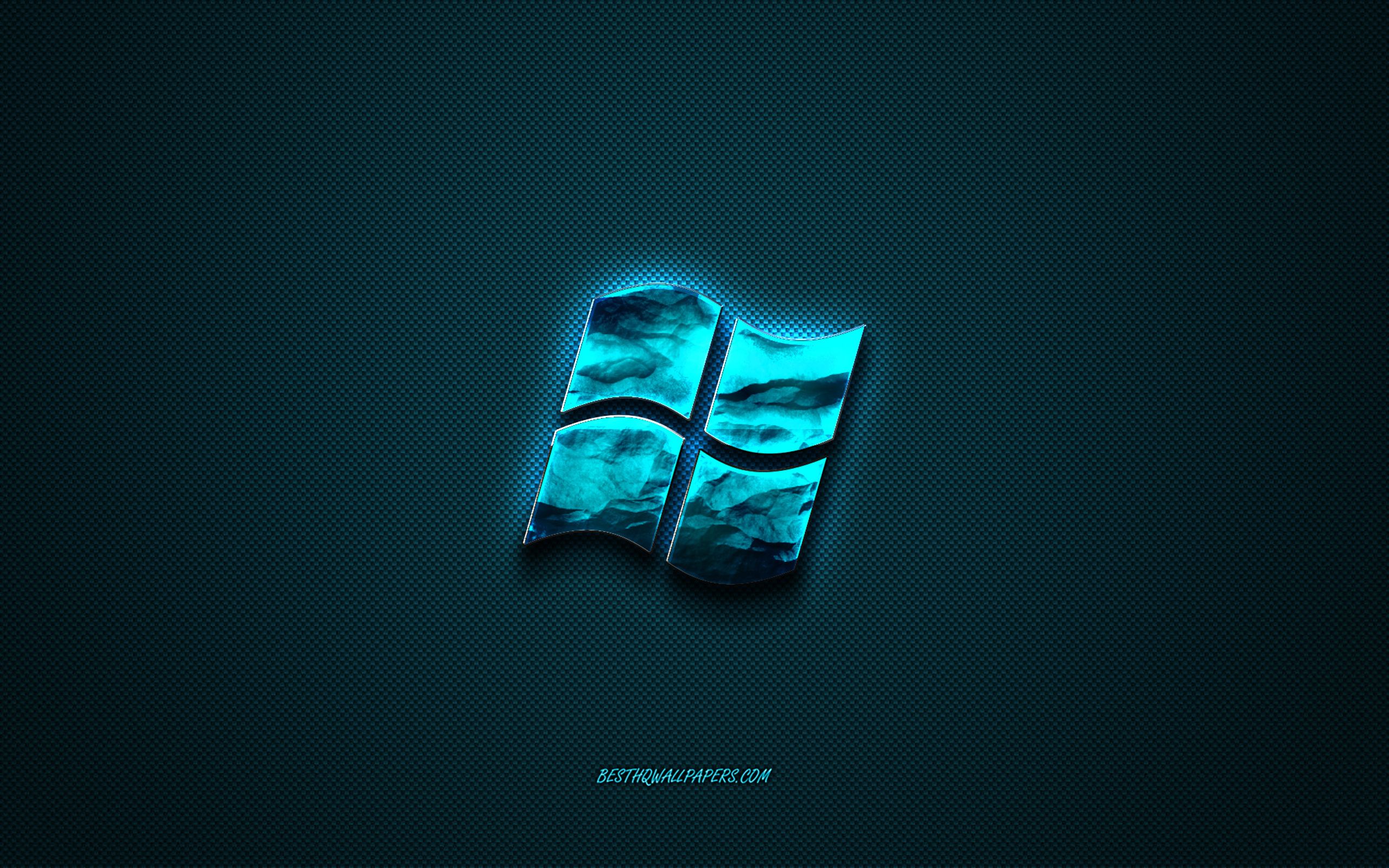 Logo Windows sfondo blu scuro, 1920x1080 Full HD, PC Desktop