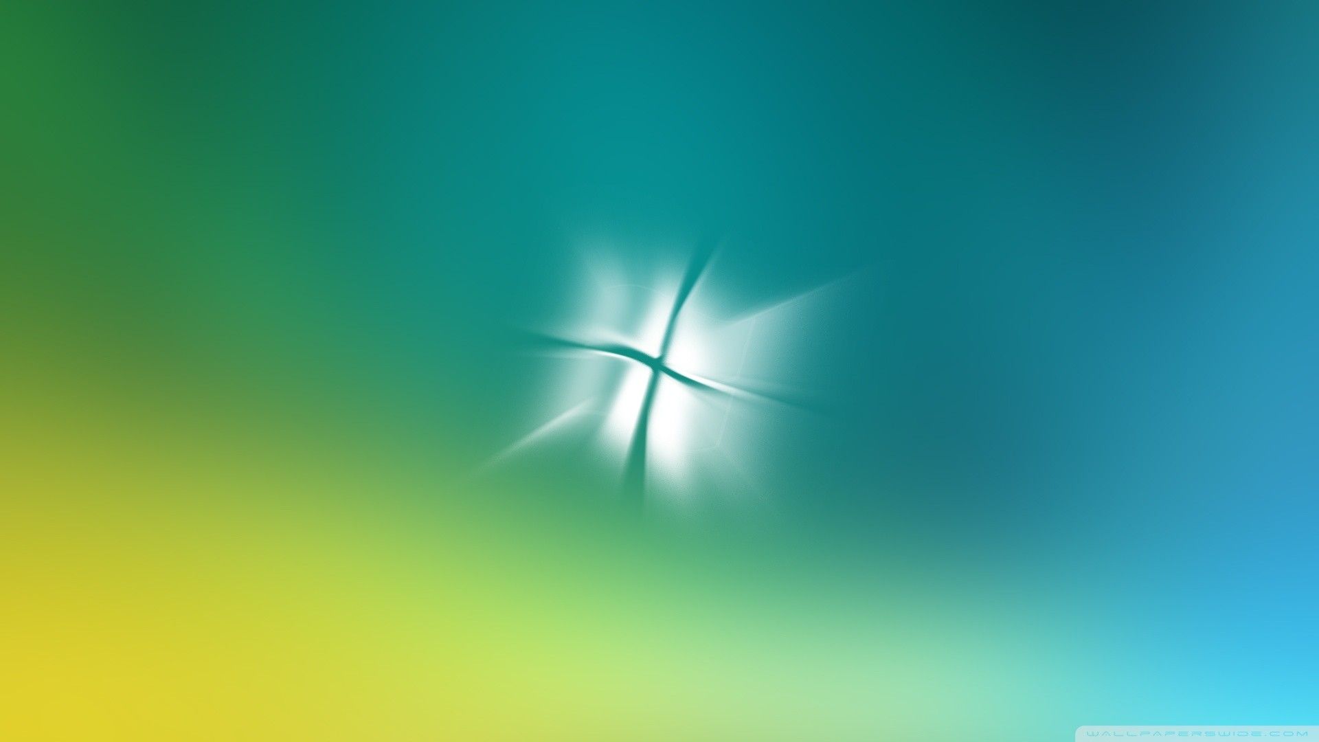 Logo Windows Vista astratto sfumato, sistema operativo Microsoft, 1920x1080 Full HD, Monitor Gaming