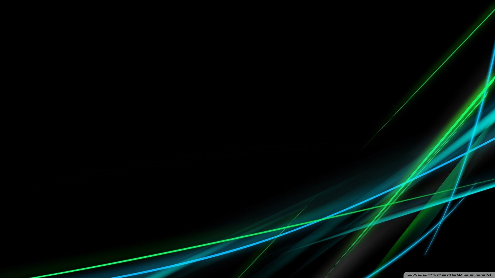 Sfondo astratto verde blu sfumato, 1920x1200 WUXGA, PC
