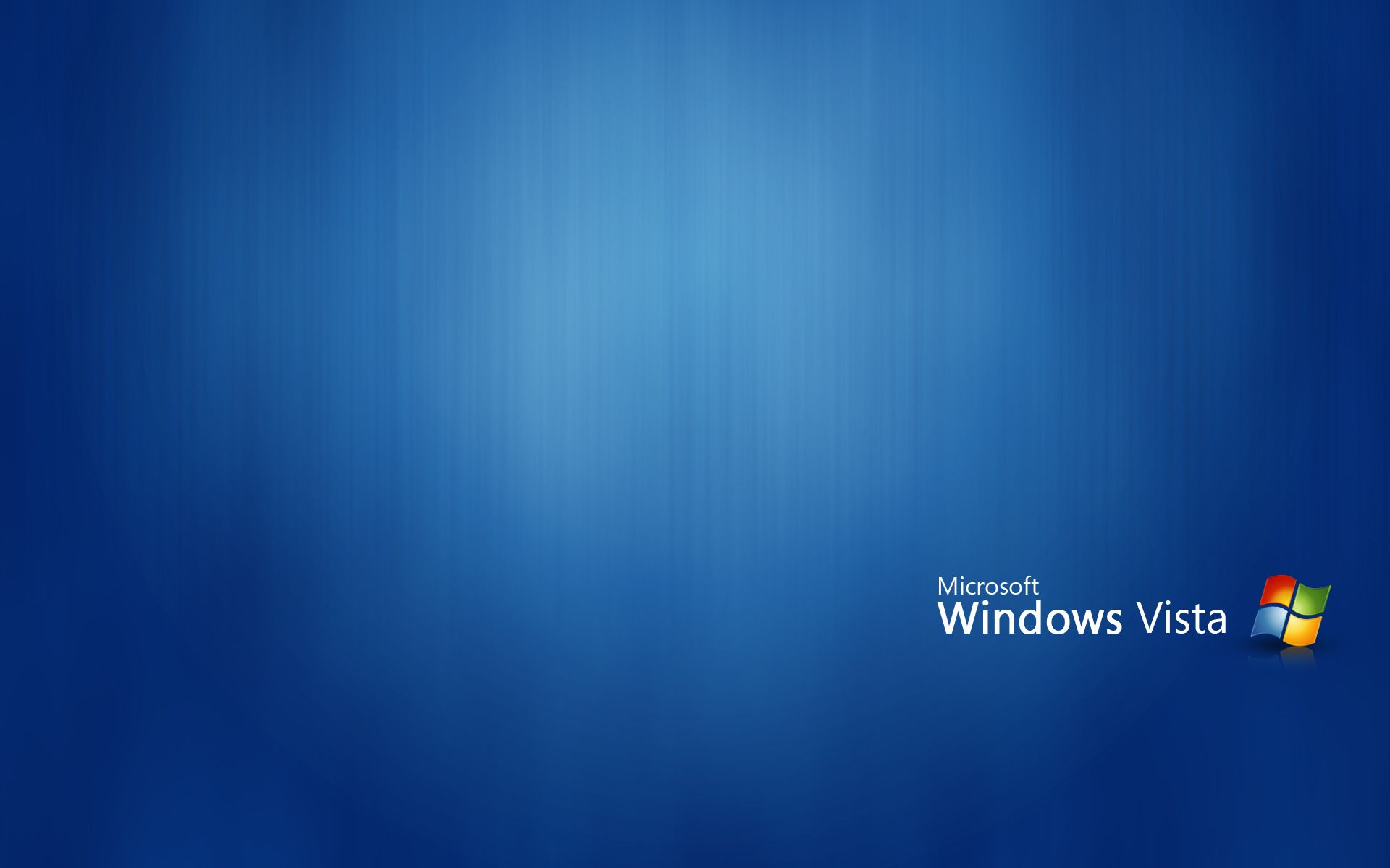 Montagne con logo Windows Vista, 1366x768 720p, PC