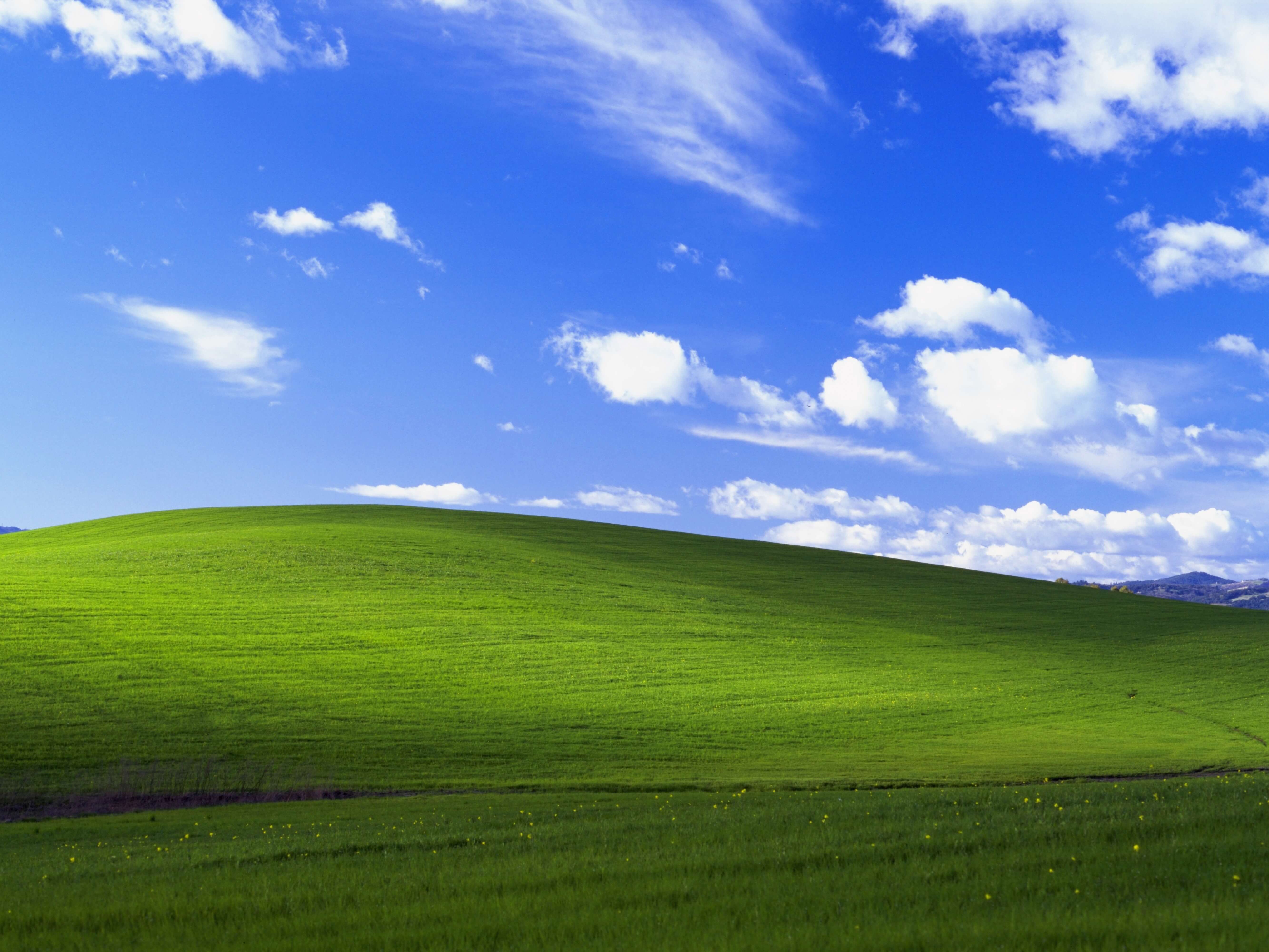 Collina verde cielo blu, 5333x4000 Ultra HD, PC