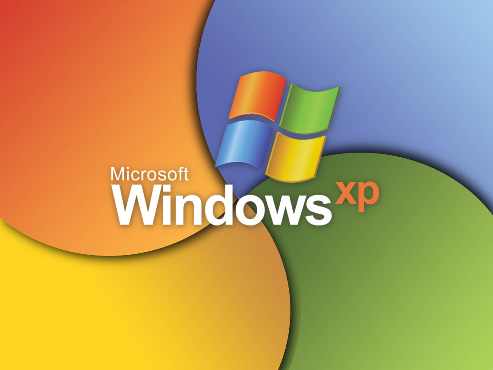 Logo Windows XP colorato, 1600x1200 900p, PC Desktop