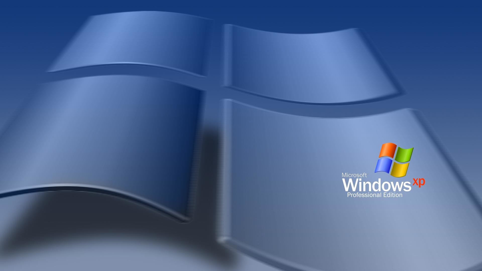 Logo Windows XP blu, 1920x1080 Full HD 1080p, Desktop