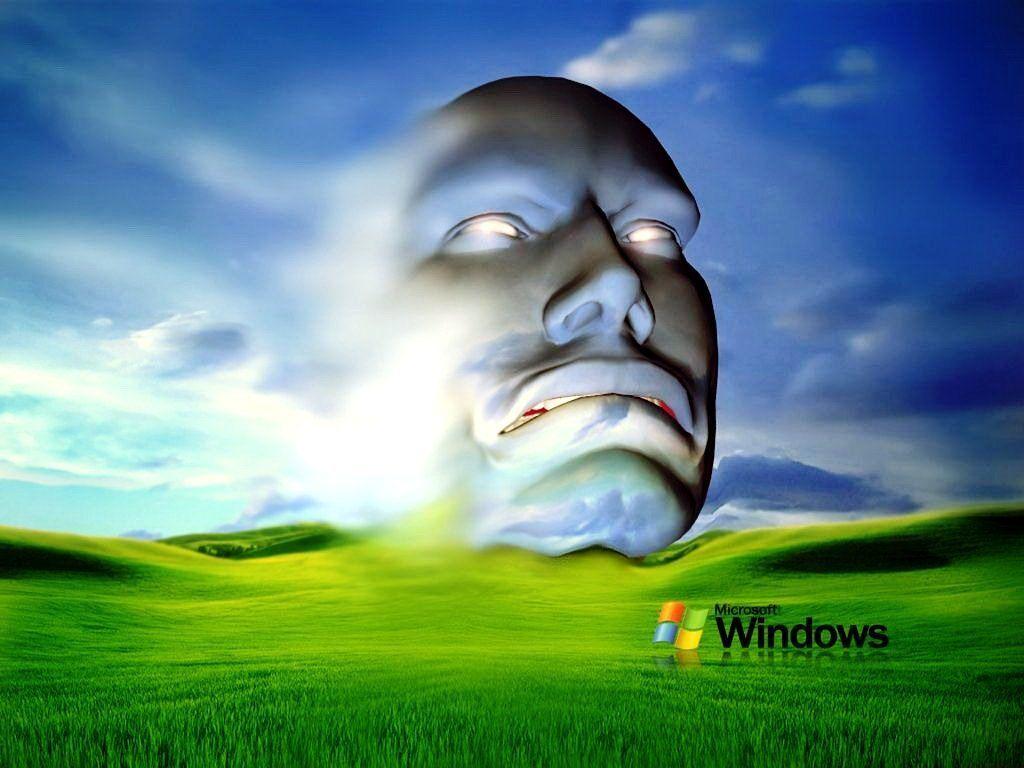 Volto di pietra 3D Windows XP, 1024x768 HD, PC Desktop