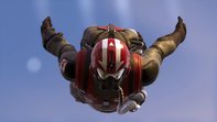 Personaggio Fortnite in caduta libera, 3840x2160 UHD, PC 4K