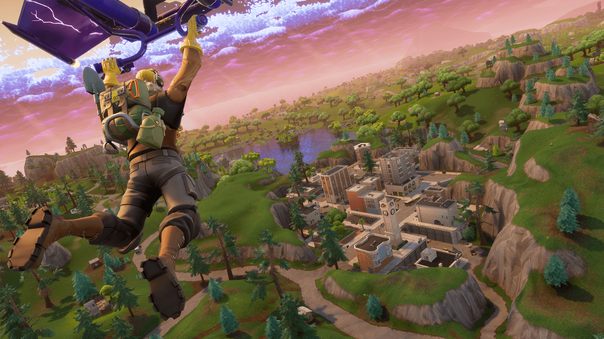 Peely re banana Fortnite, 1920x1080 1080p, PC Desktop