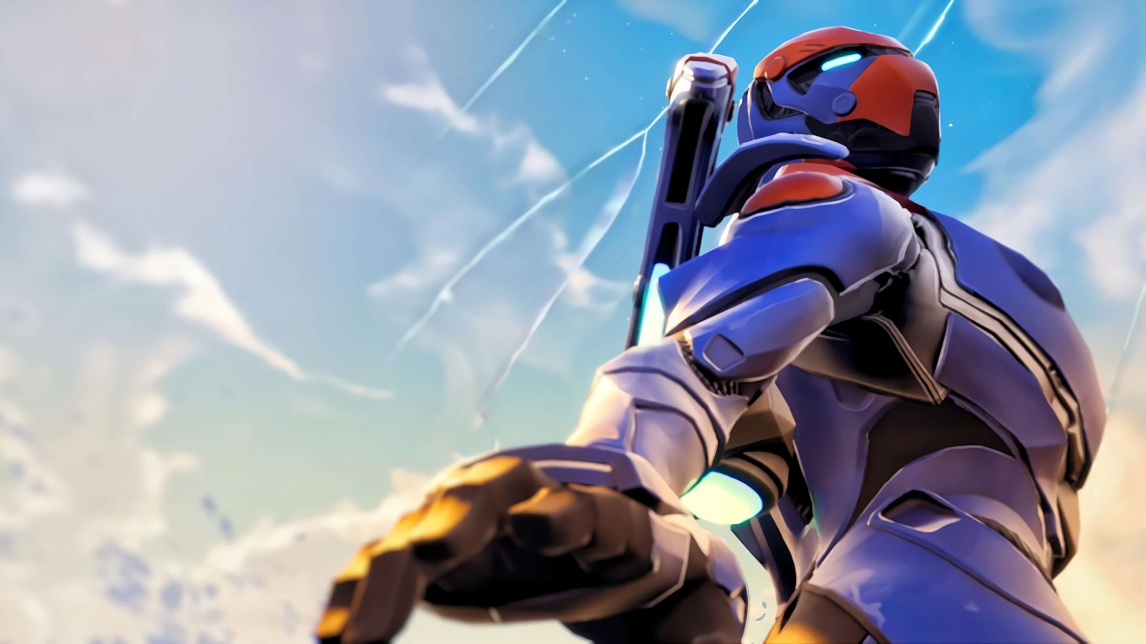 Personaggio robotico Fortnite Wingman, 3840x2160 Ultra HD, 4K TV
