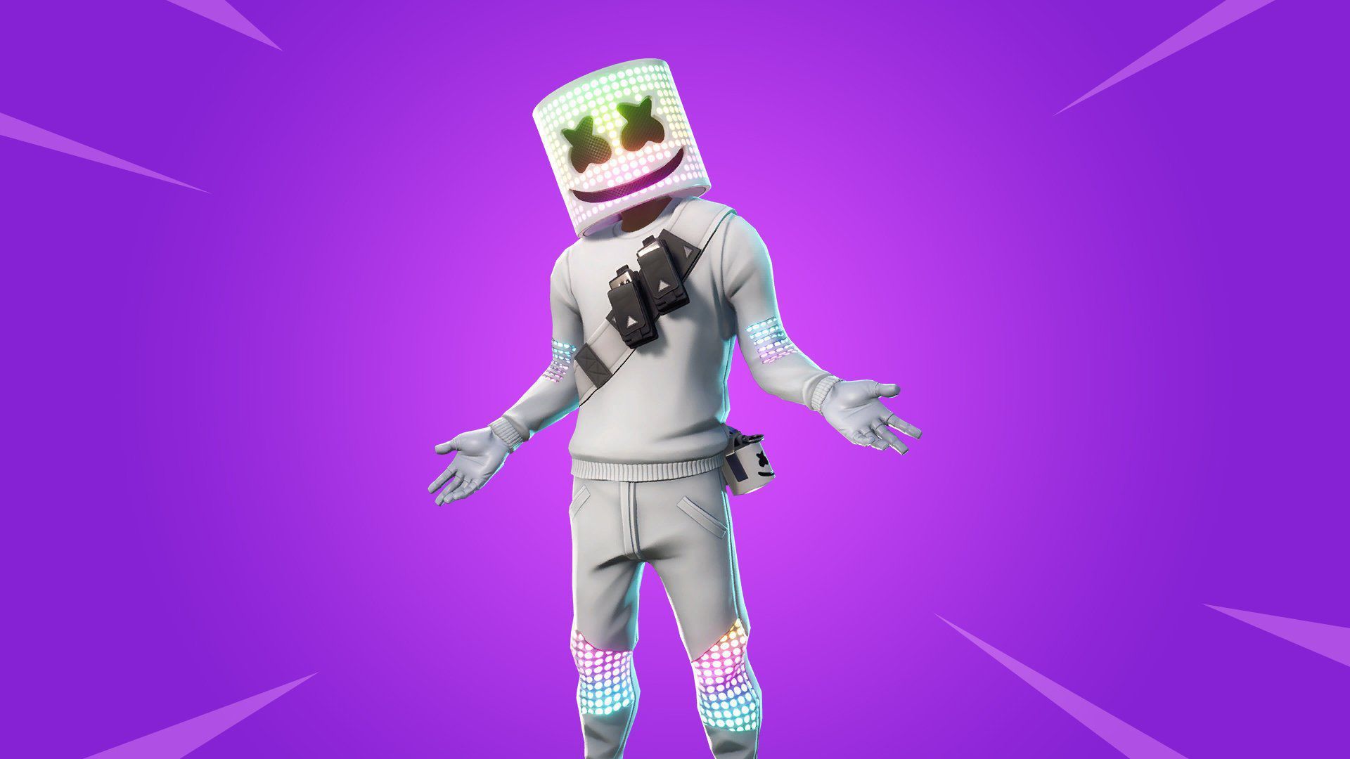 Marshmello skin Fortnite, 1920x1080 Full HD 1080p, Desktop