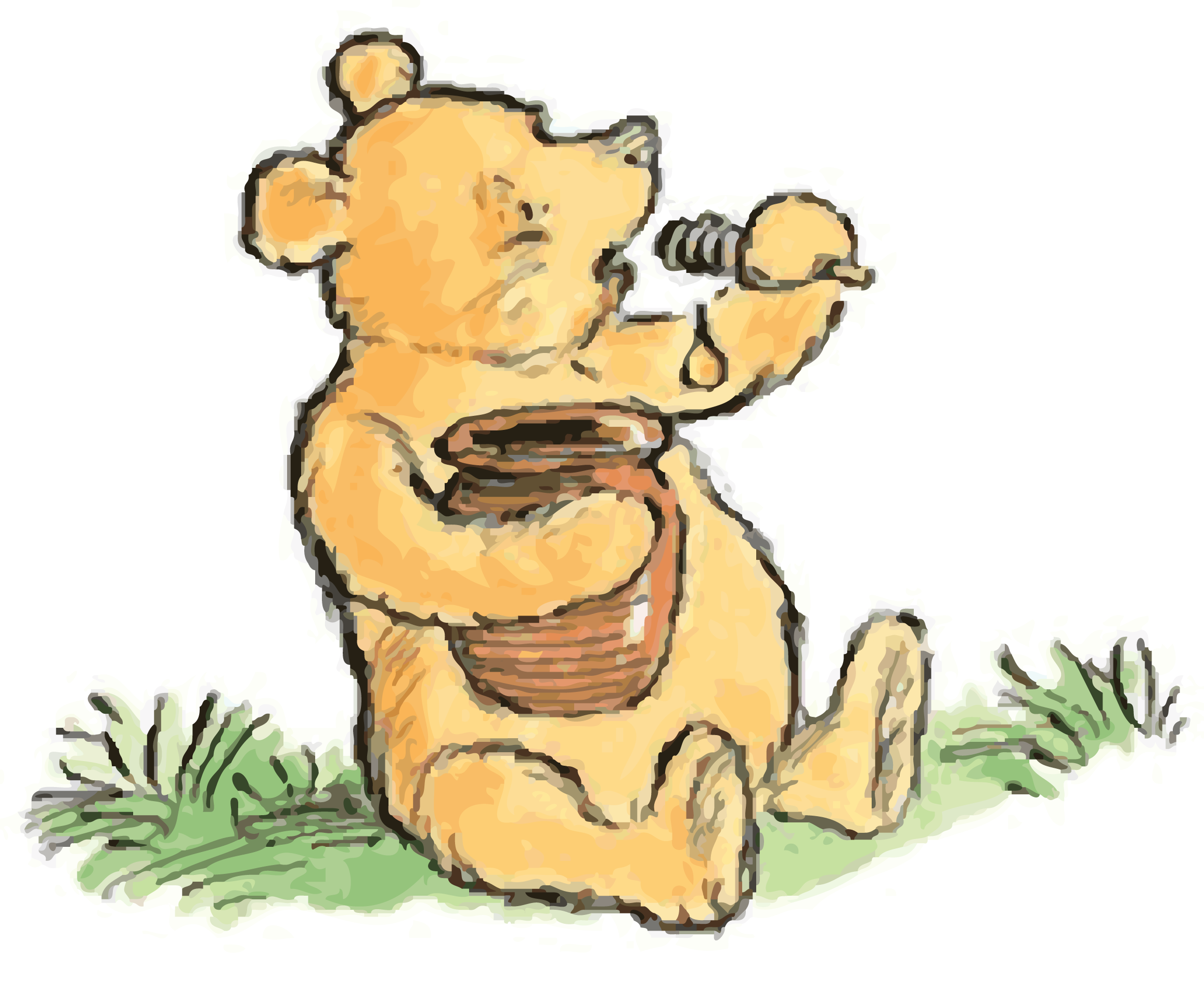 Winnie the Pooh miele classico, 2315x1939 alta risoluzione, PC