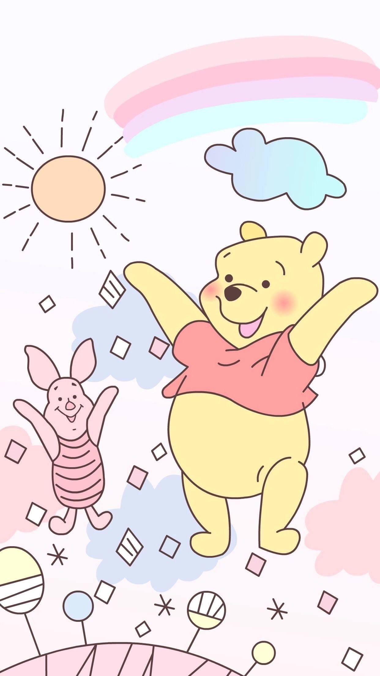Winnie the Pooh e Pimpi, 1242x2208 Verticale, Telefono