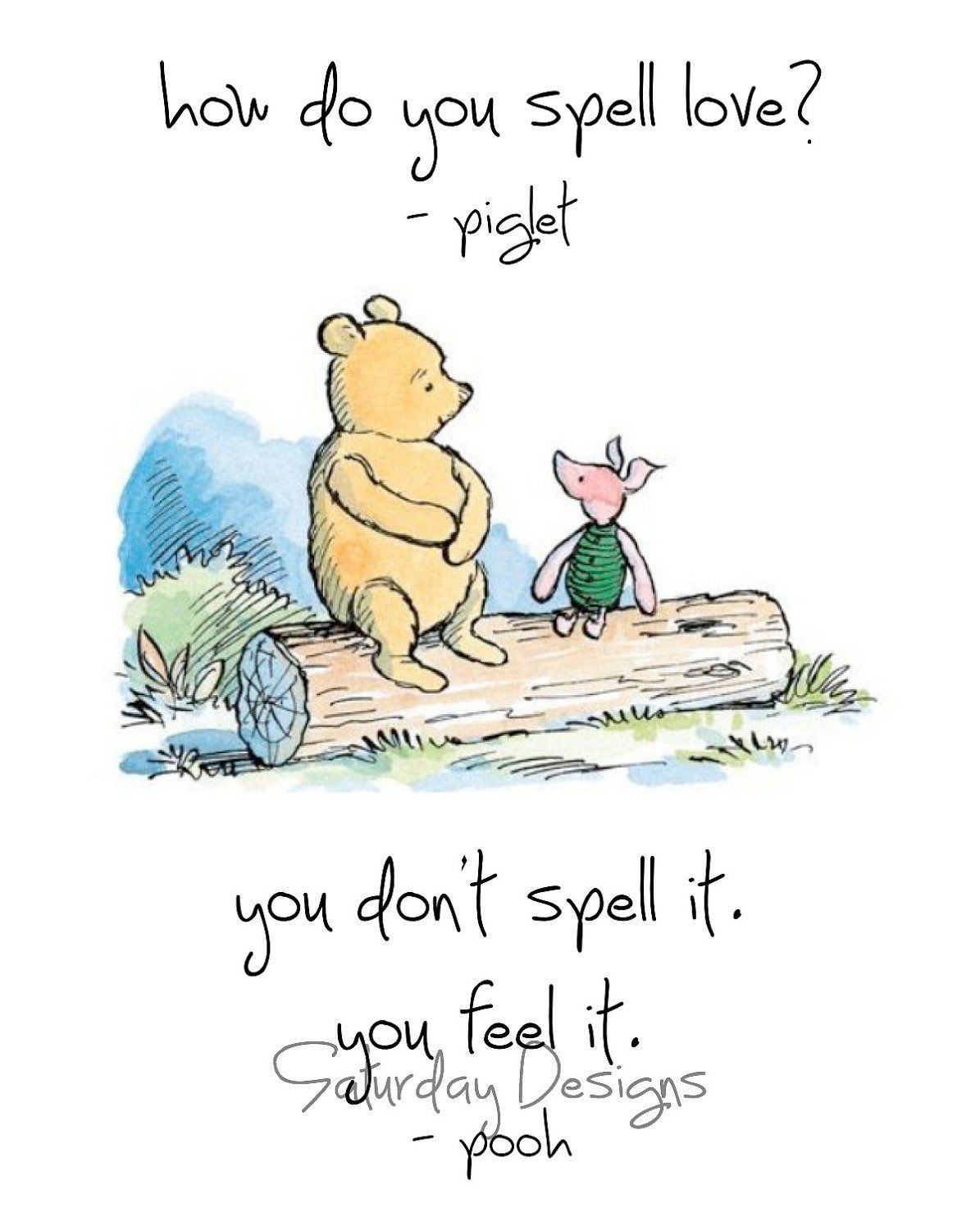 Winnie the Pooh e Pigelt citazione, 1195x1500 Verticale, Mobile