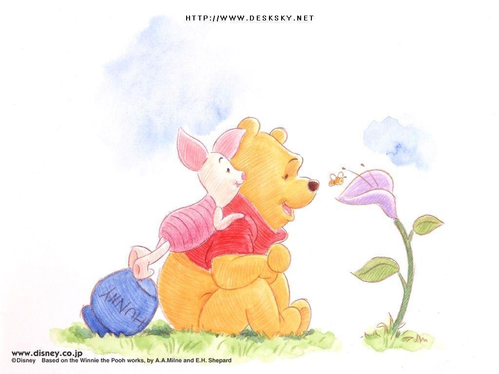 Winnie the Pooh e Pimpi classico, 1024x768 HD, PC
