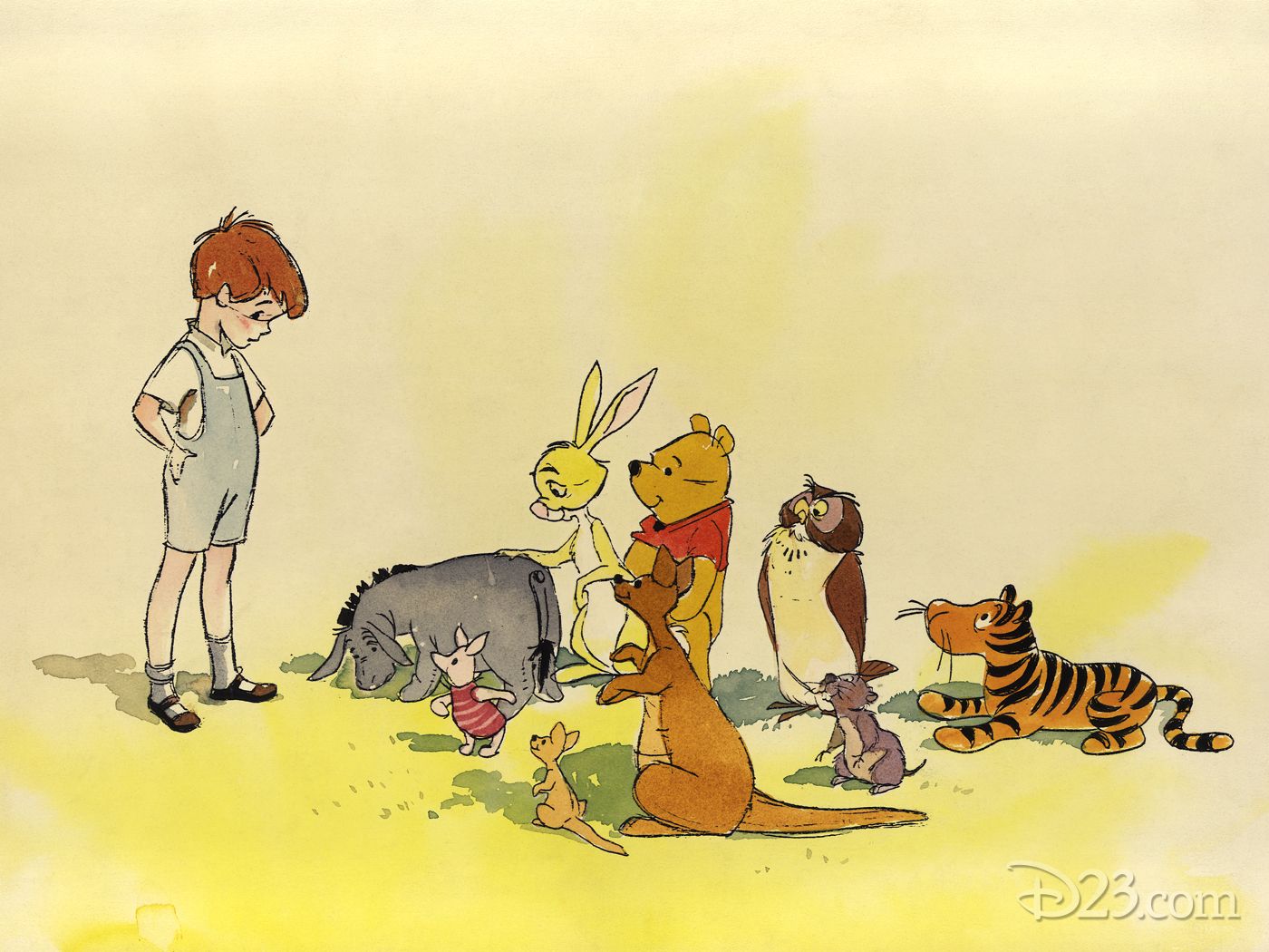 Winnie the Pooh e amici classico, 1400x1050 720p, Lenovo Legion