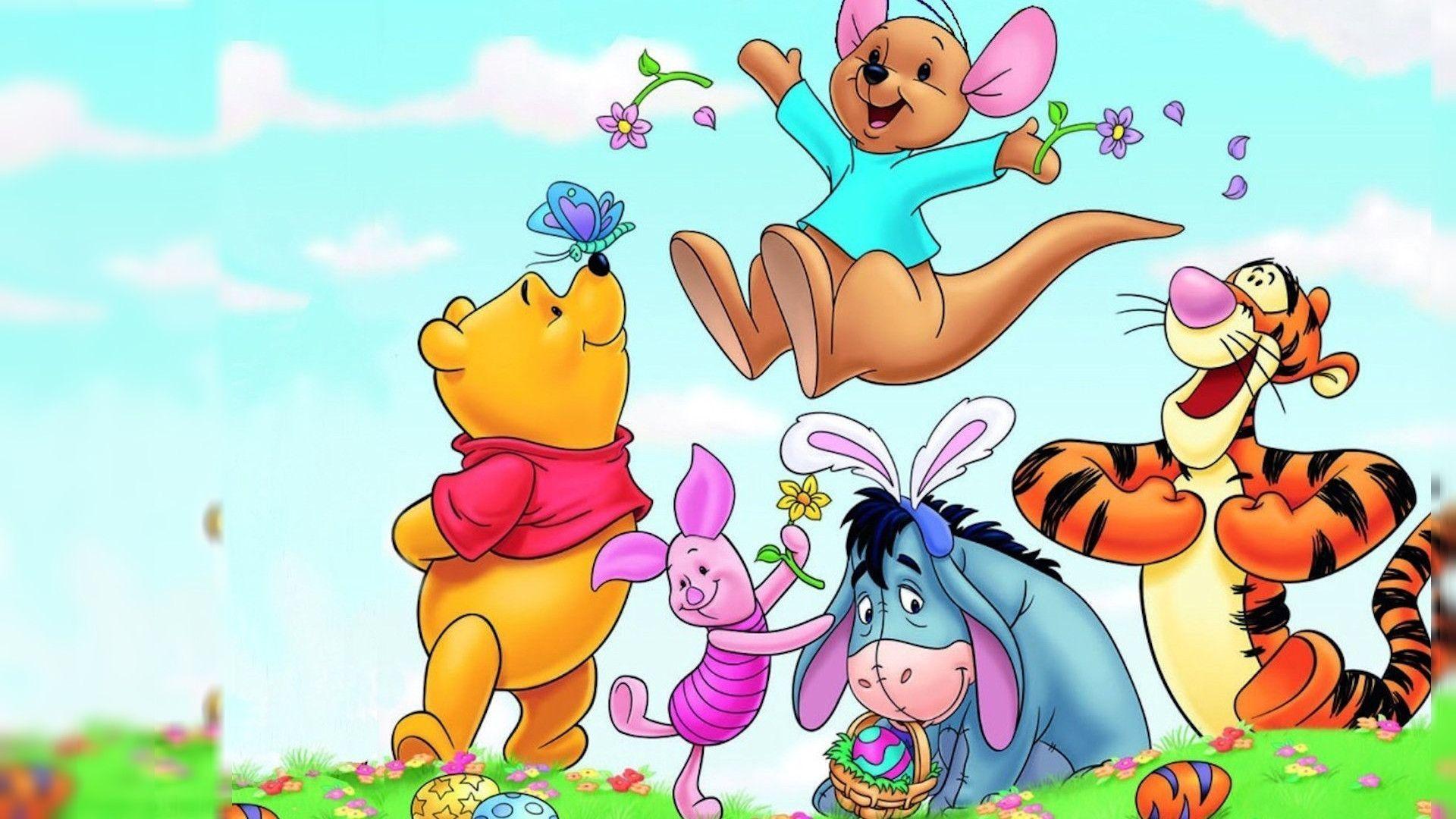 Winnie the Pooh e amici primavera, 1920x1080 1080p, Laptop