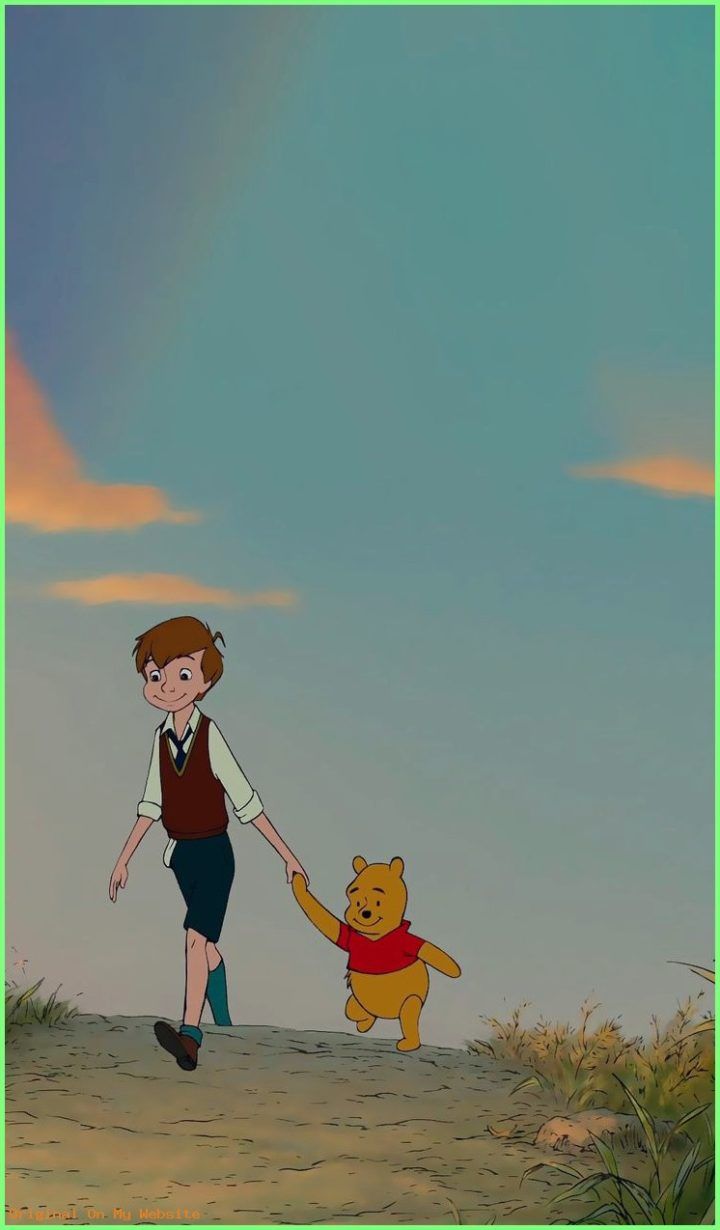 Christopher Robin e Winnie the Pooh, 720x1230 Full HD Verticale, iPhone