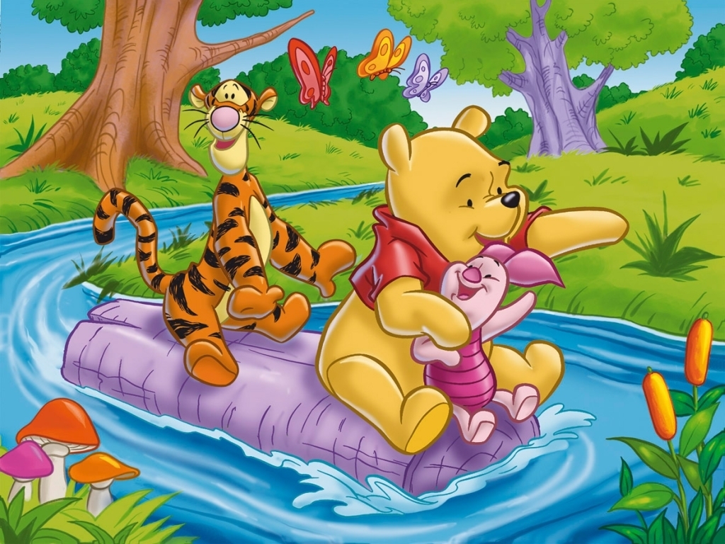 Winnie the Pooh, Tigro e Pimpi, 1920x1080 Full HD, Laptop