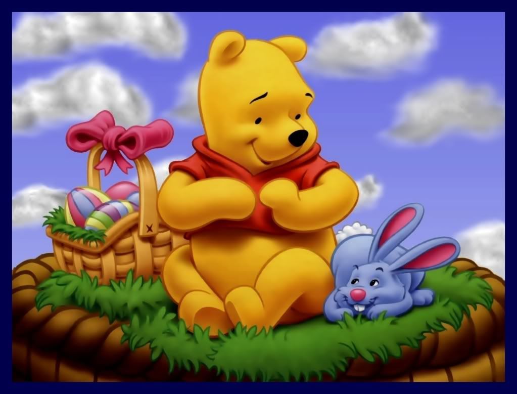 Winnie the Pooh coniglietto Pasqua, 768x1024 Verticale, Telefono