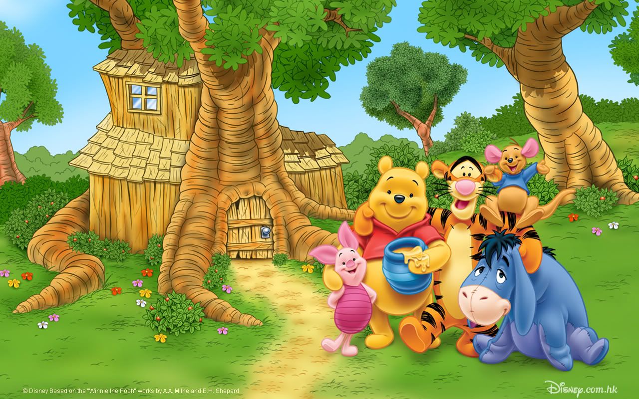 Winnie the Pooh e amici foresta, 1280x800 720p, PC