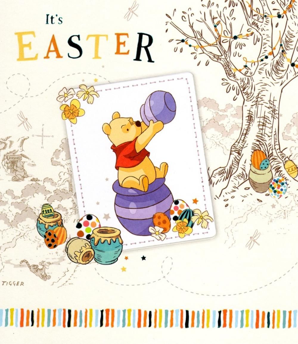 Winnie the Pooh a Pasqua, 1000x1154 Verticale, Telefono