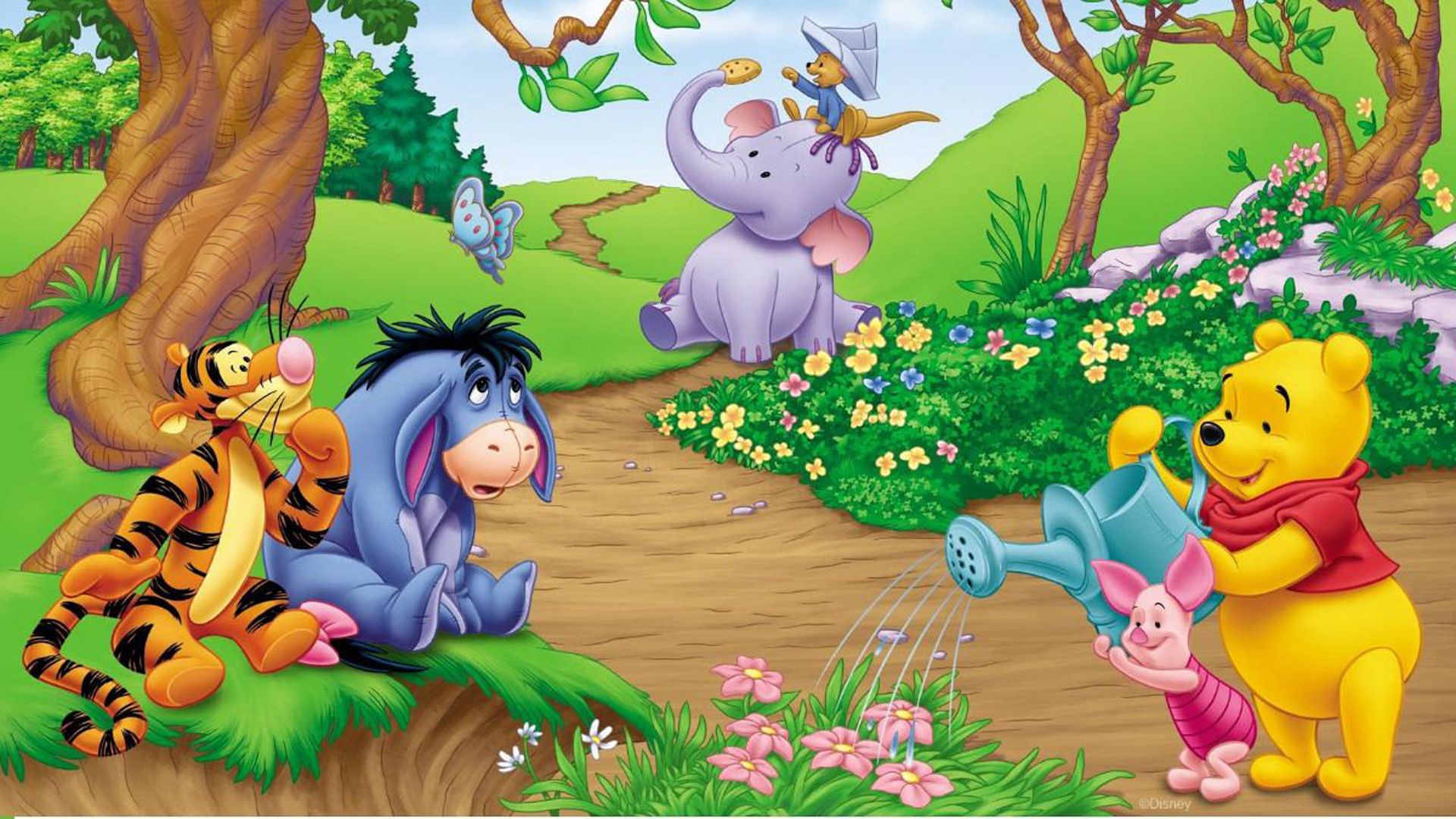 Winnie the Pooh e amici notte, 1920x1200 Full HD+, PC