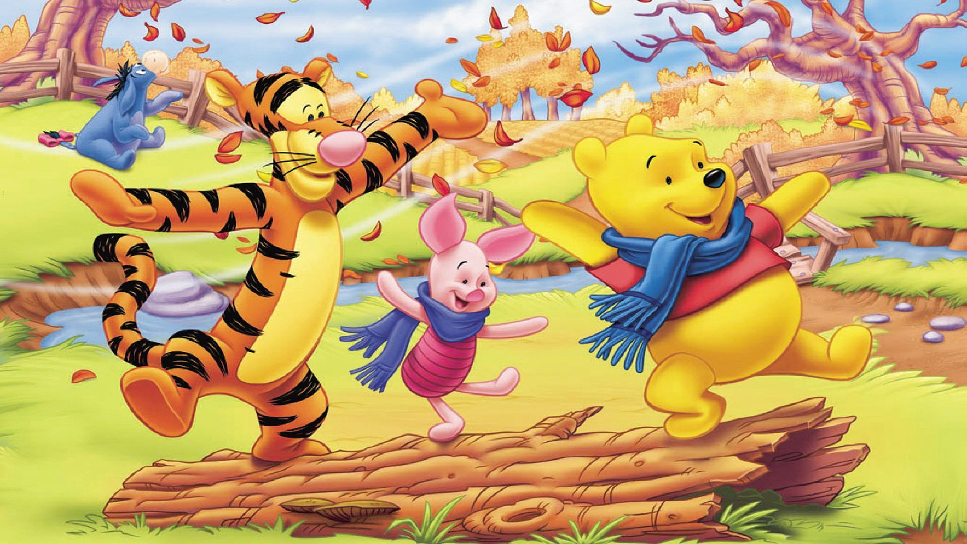 Winnie the Pooh e amici primavera, 1920x1080 Full HD, PC Desktop