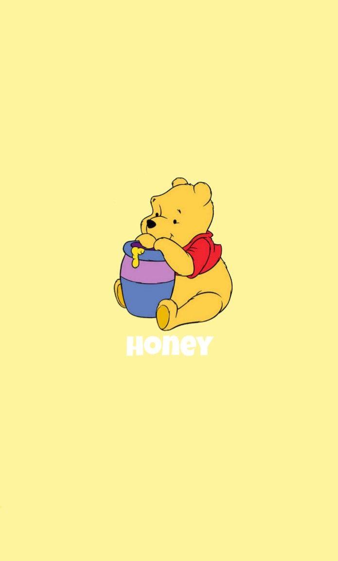 Winnie the Pooh vasetto miele, 695x1154 Full HD Verticale, Smartphone