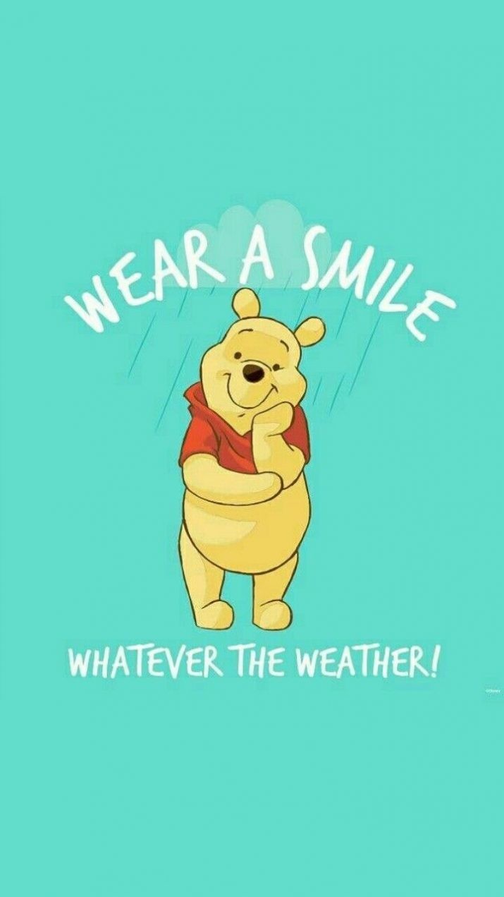 Winnie the Pooh sorridente, 715x1271 Verticale, Telefono